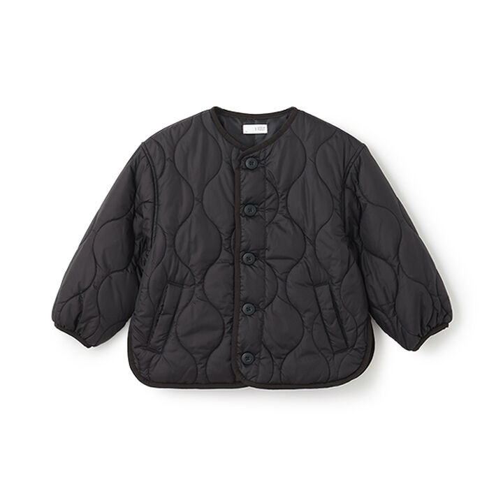 [Mix and Match Series] Quilted Jacket,Off white, medium image number 3