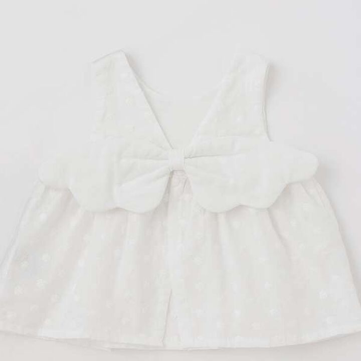 Angel Vest + Bloomers Candy Wrapping,Off white, medium image number 7