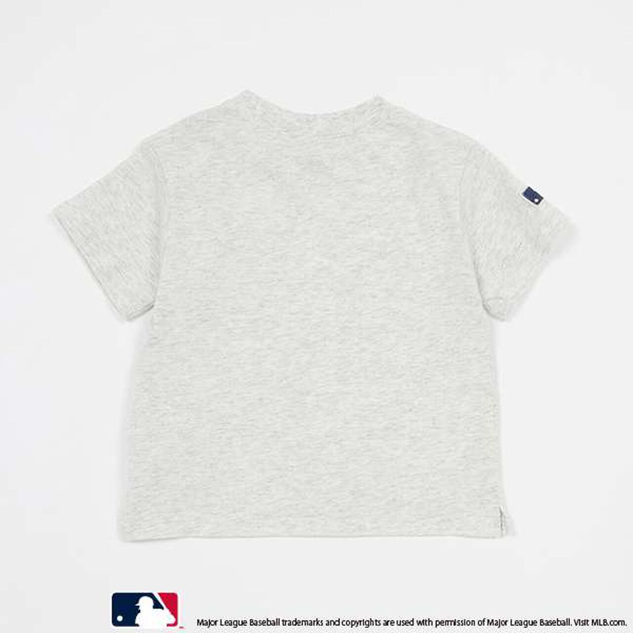 [MLB] Logo Embroidery T-Shirt,Smoke white, large image number 2