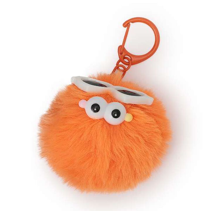 [CM] Sunglasses Monster Charm,Orange, medium image number 0