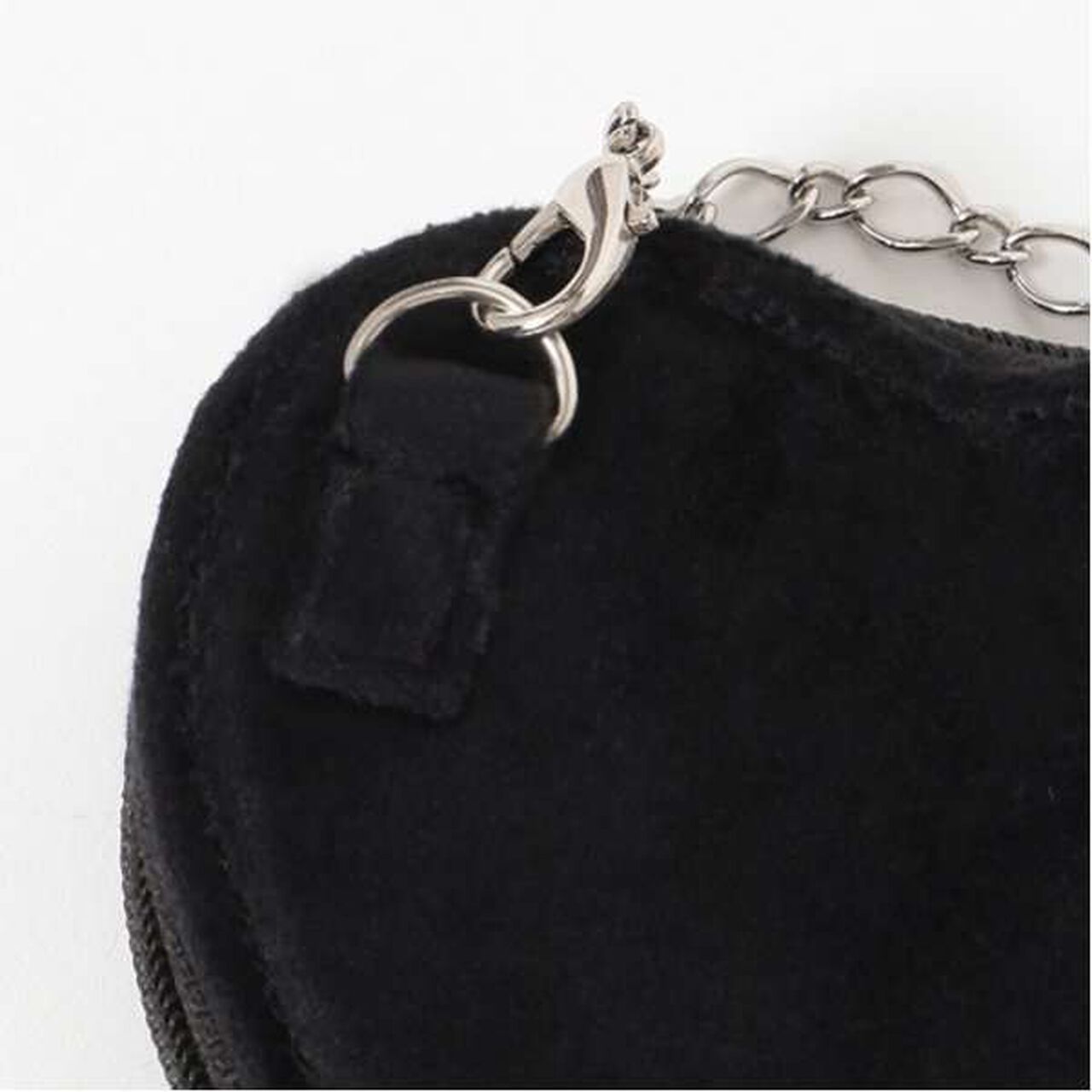 Heart Mini Bag Included Custom Check Pleated Skirt,Deep red, large image number 4