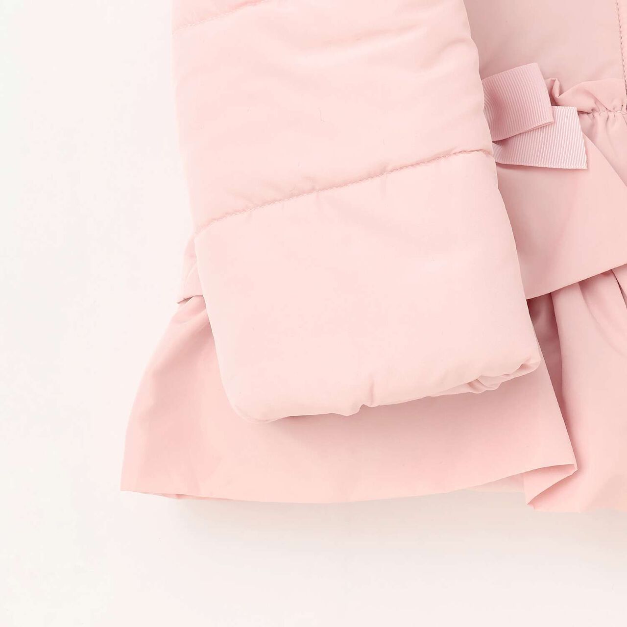 Padded Peplum Blouson,Pink, large image number 5