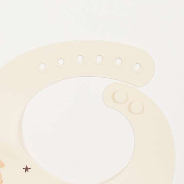 Silicone Feeding Bib,Ivory, medium image number 2