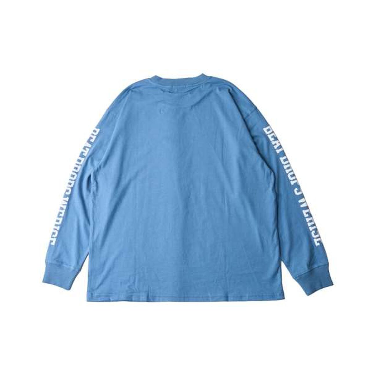 Sleeve Logo Print Long-Sleeve T-Shirt,Blue, large image number 6
