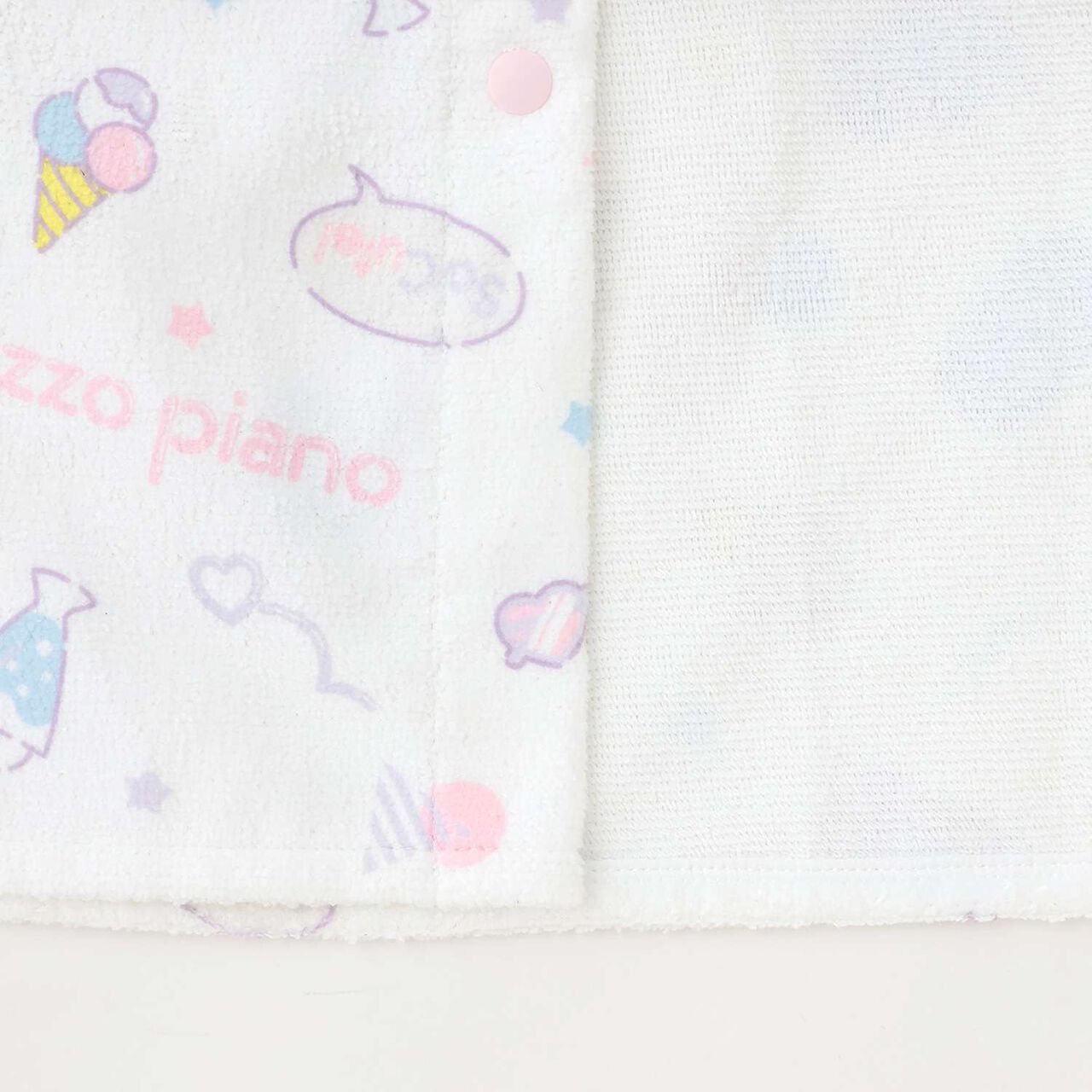 Kids' Wrap Towel for Changing,Lavender, large image number 4