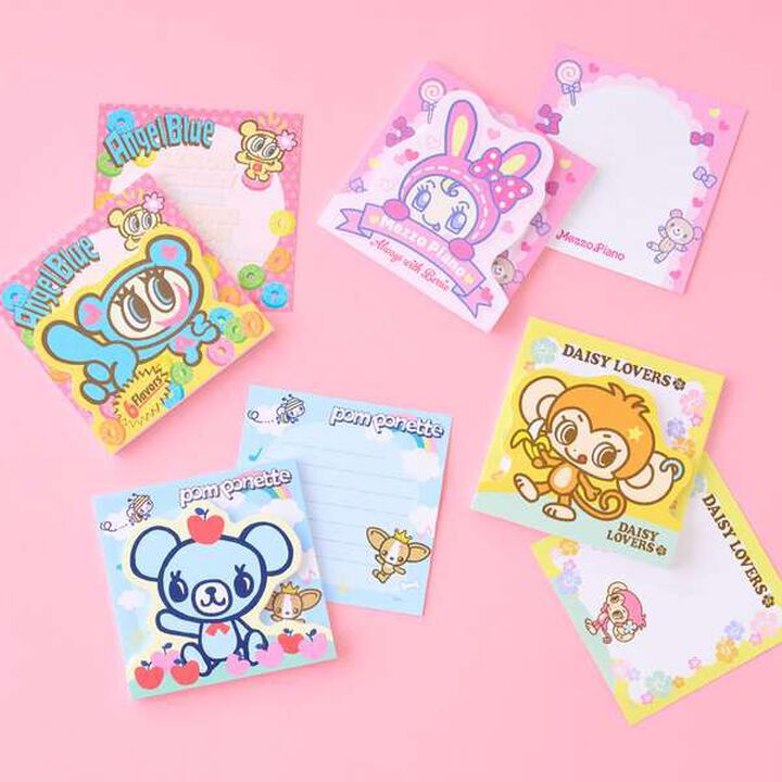 [Made in Japan] Mint-kun Die-Cut Memo Pad,Sax blue, medium image number 3