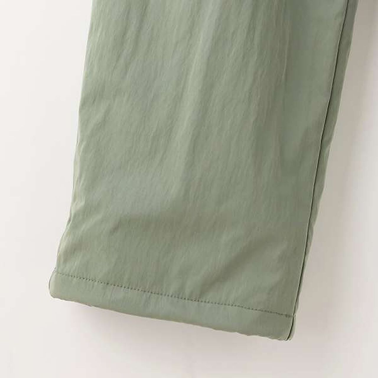 [Warm Lining] Waist Rib Easy Cargo Pants,Ivory, large image number 15