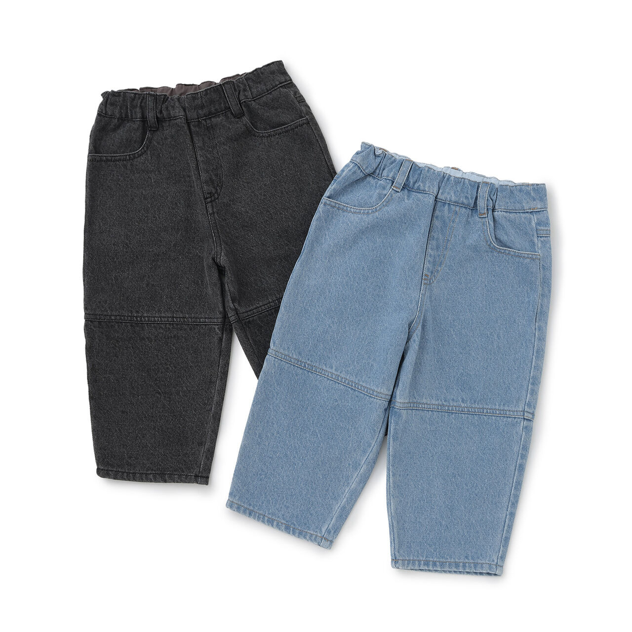 Balloon Loose Silhouette Pants,Sax blue, large image number 18