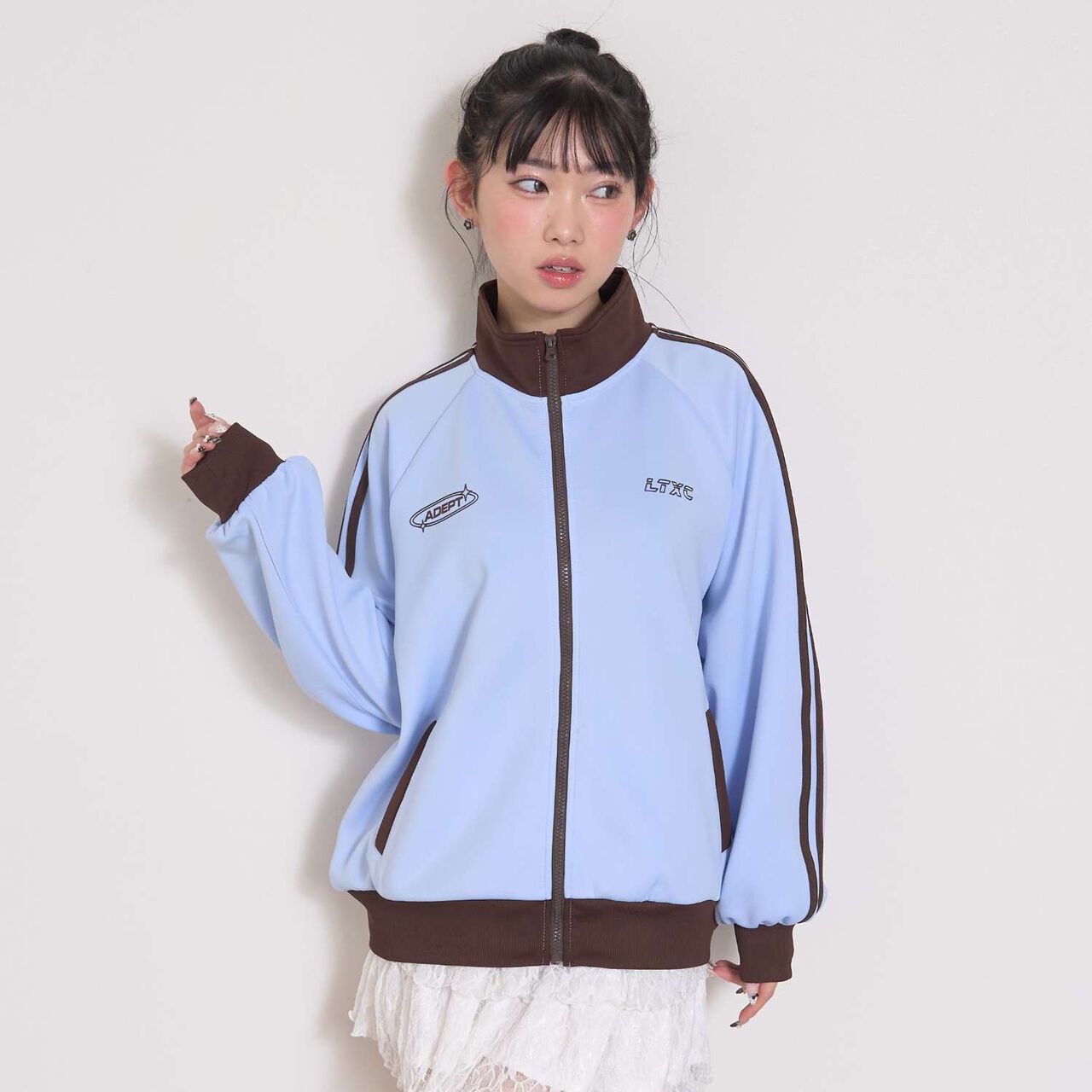 [LTXC / Quick-Dry Absorbent] Track Jacket,Off white, large image number 3