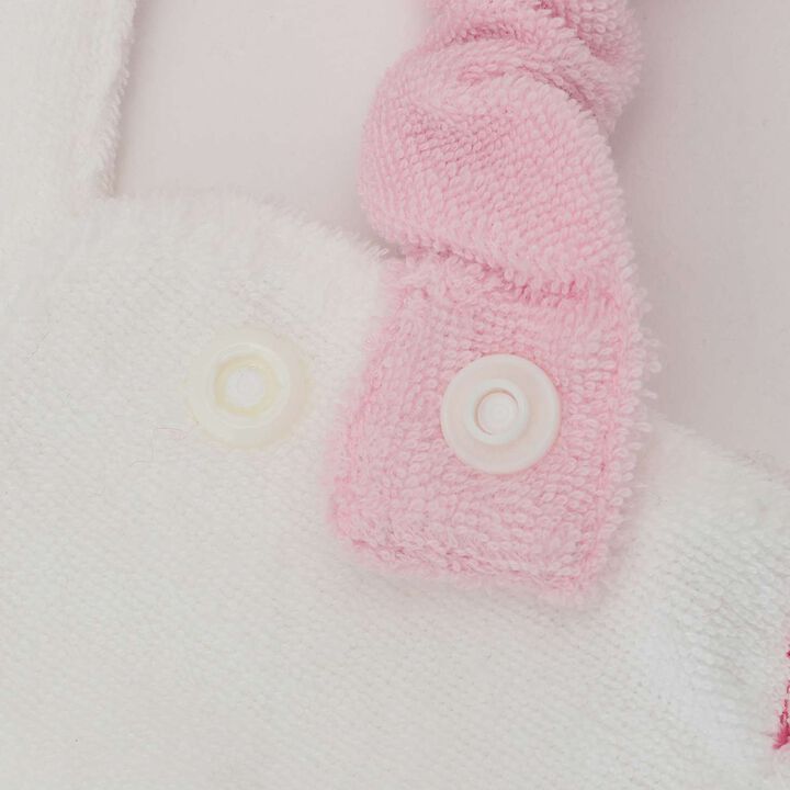 Mimi-chan Face Bib,Pink, medium image number 3