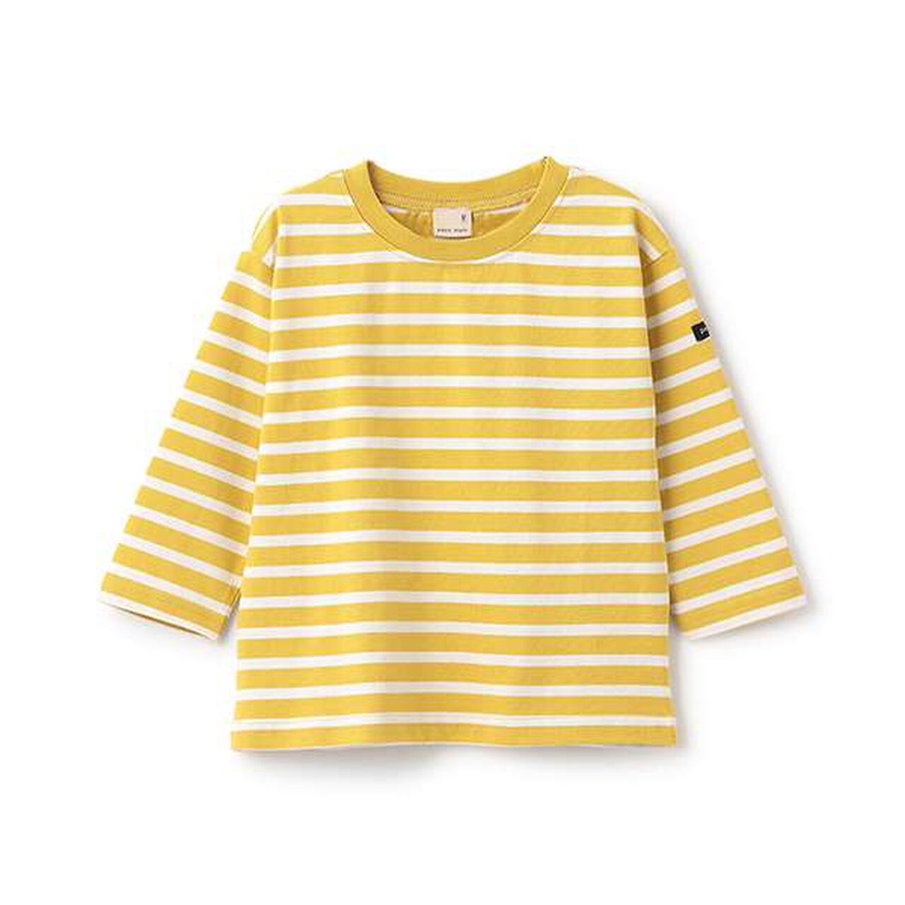 Good Striped Long Sleeve T-Shirt,Yellow, large image number 0