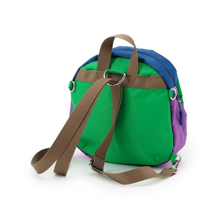 Dinosaur Mischief Backpack-Style Small Shoulder Bag,Green, medium image number 1