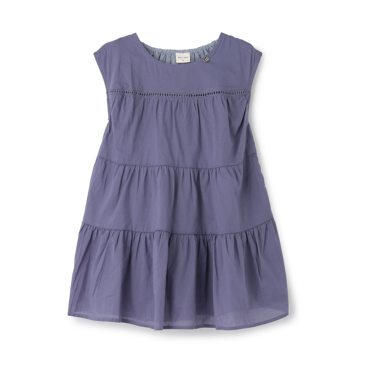Tiered One-Piece Dress,Ink blue, large image number 0