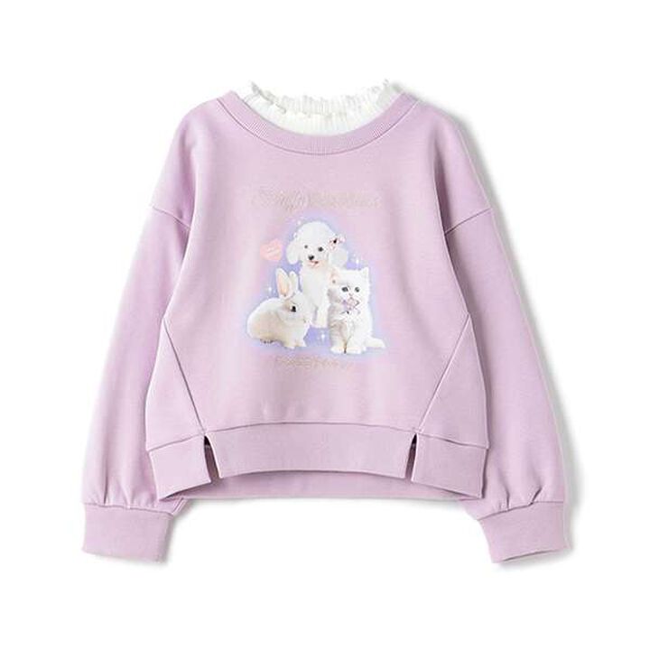 Animal Transfer Sweatshirt,Off white, medium image number 9