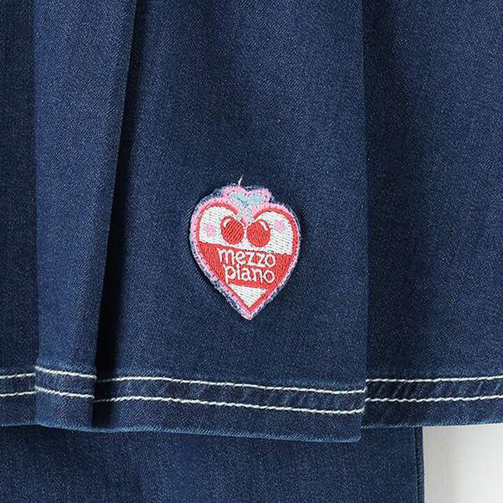 Reissue♪ Skirt & Pants Set with Wallet Chain,Navy, medium image number 8