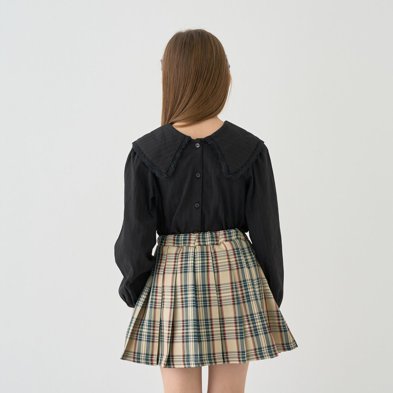 [Either Way Is Fine] 2WAY Blouse,Off white, large image number 5