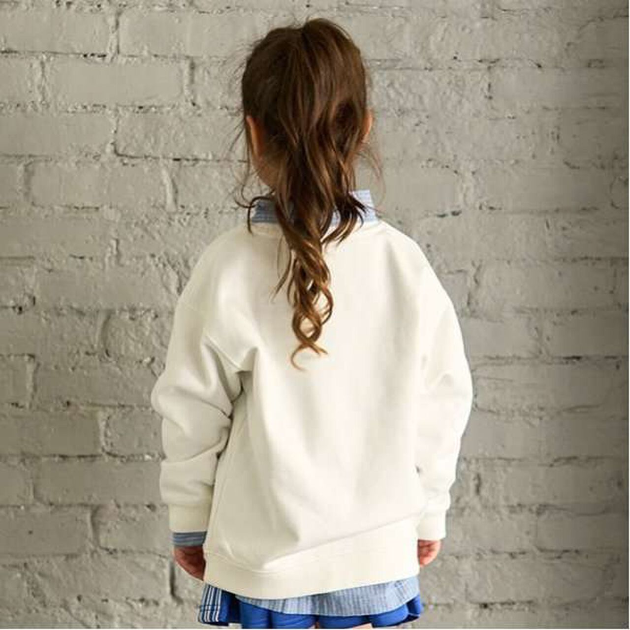 [The FOX] Anti-Stain Fleece Pullover,Lavender, large image number 12