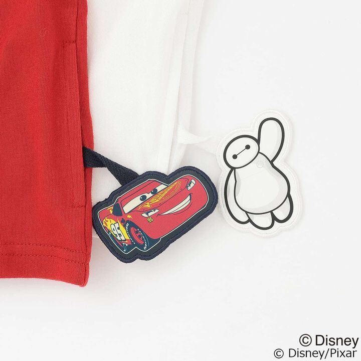 [Disney/Disney Pixar] Cool Touch Baymax / Cars Face T-Shirt,Red, medium image number 9