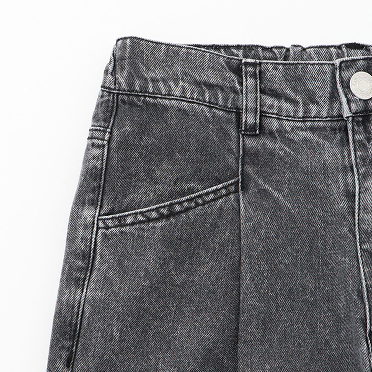 Spray Assortment Denim Pants,Black, large image number 4