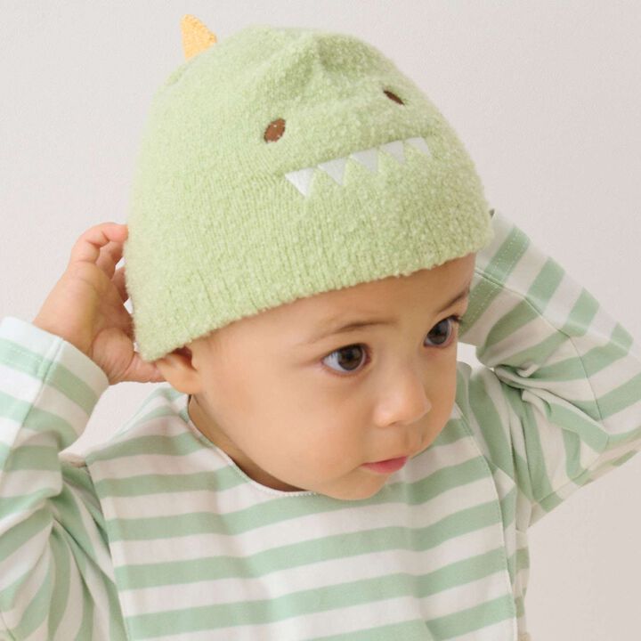Animal Marshmallow Knit Cap,Navy, medium image number 1