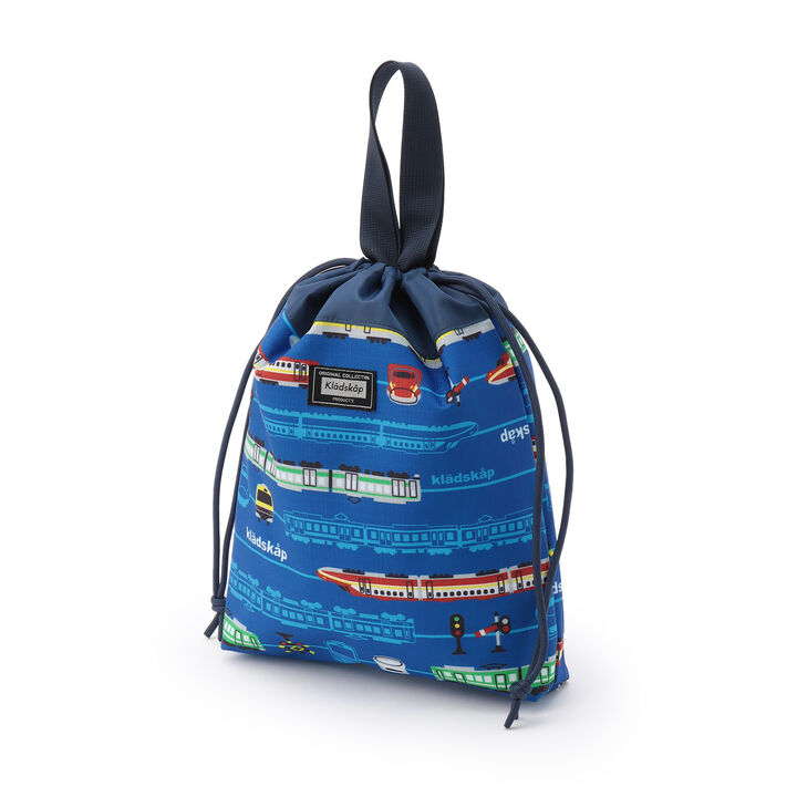 All-Over Pattern Shoe Bag,Blue, medium image number 0