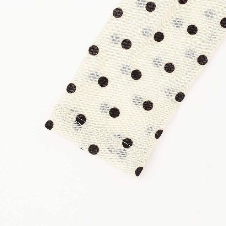 [Formal] 2-Way Sheer Dot Top,Black, medium image number 13