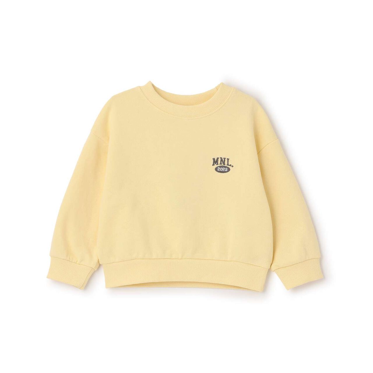 [DailyME] 100% Cotton Basic Sweatshirt,Sax blue, large image number 14