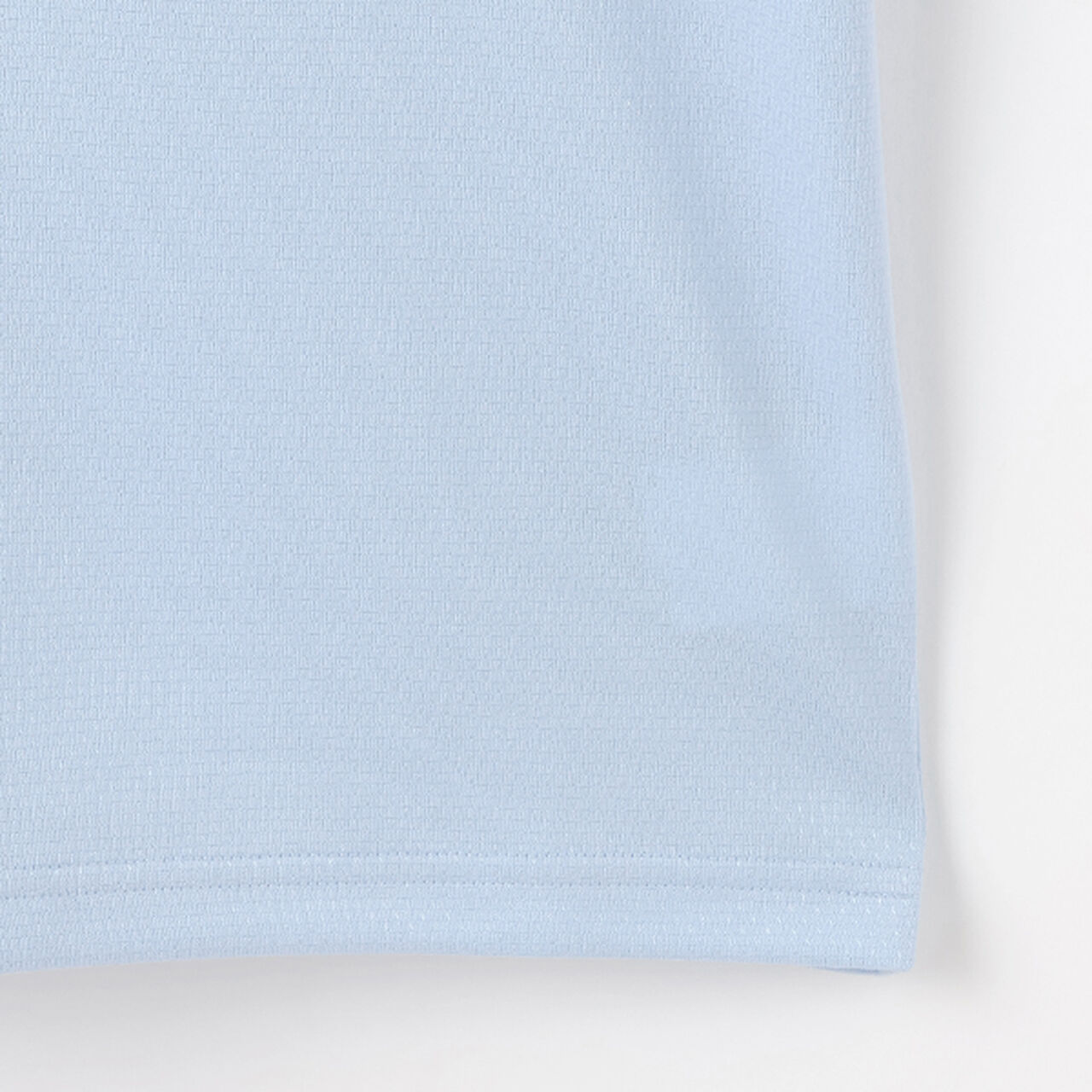 [UV Protection & Cool Touch] Collared Top,Sax blue, large image number 9