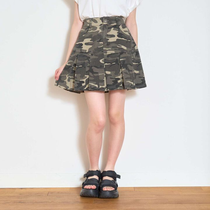[LTXC / Cool Touch] Assortment Box Pleated Skirt,, medium