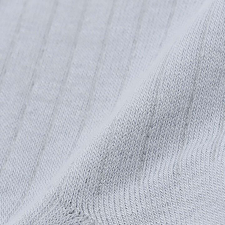 Ribbed Knee-High Socks,Black, medium image number 2