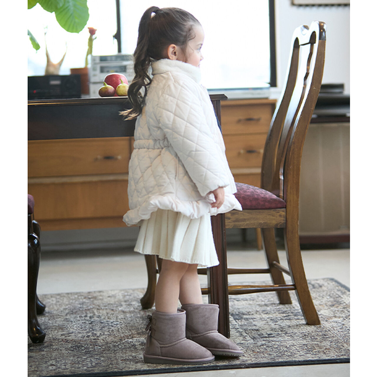 Ribbon Boots,Mocha tea, large image number 8