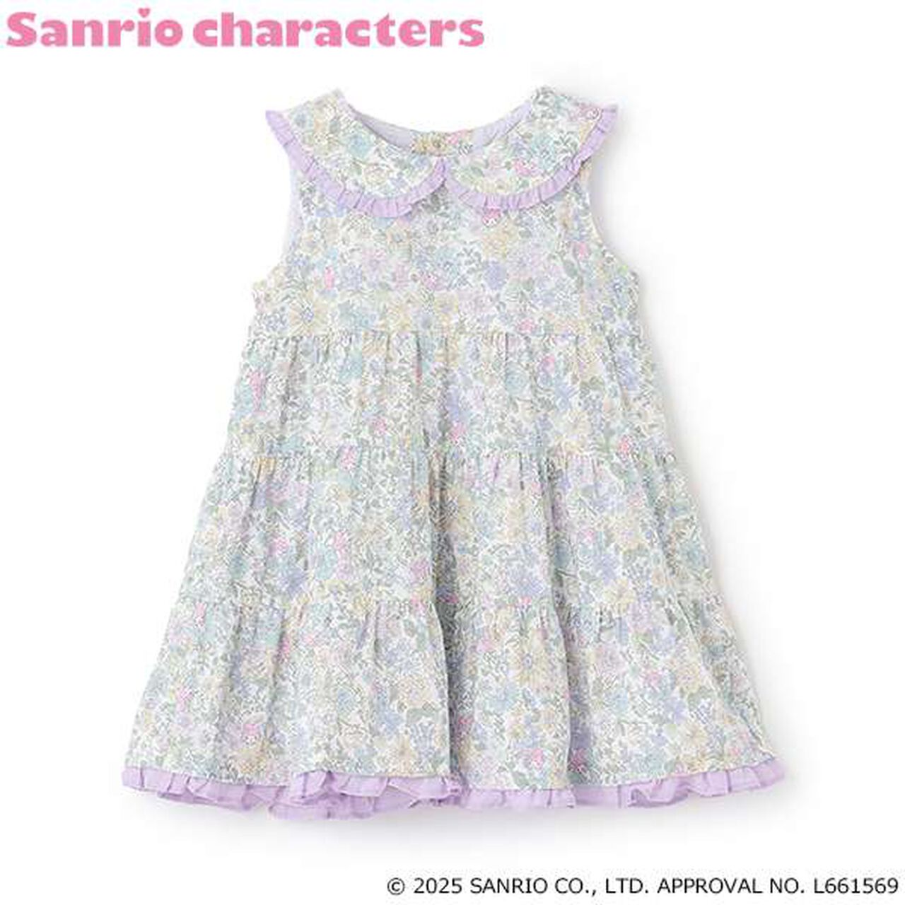 [My Melody] Liberty One-Piece Dress,Coral red, large image number 2