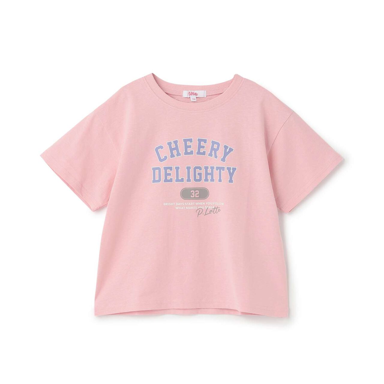 [Daily Price] 100% Cotton College Print Short Sleeve T-Shirt,Off white, large image number 22