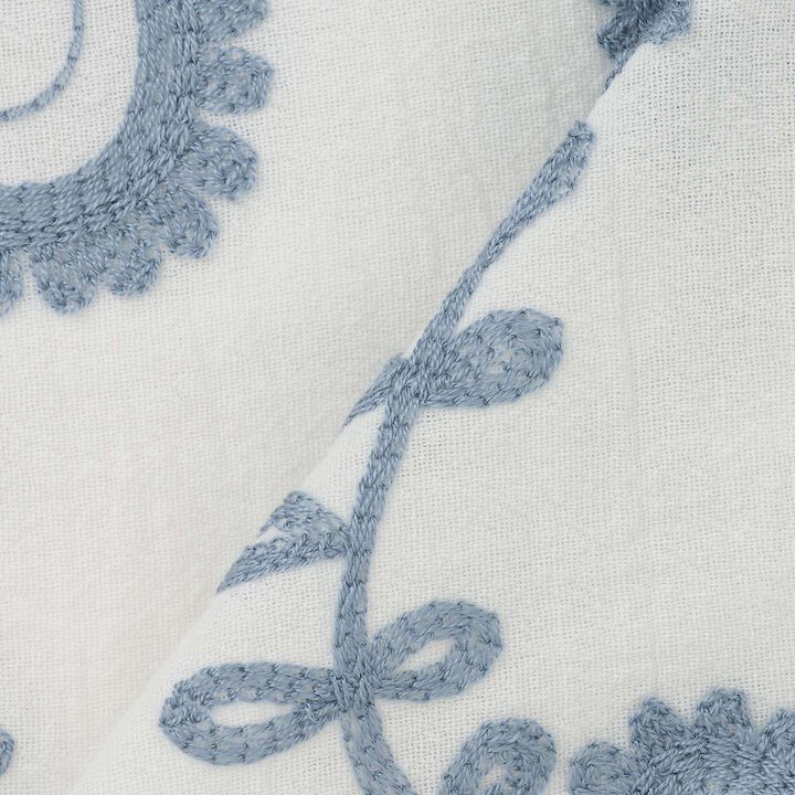 [Link] Paisley Embroidered One-Piece Dress,Cream, medium image number 11