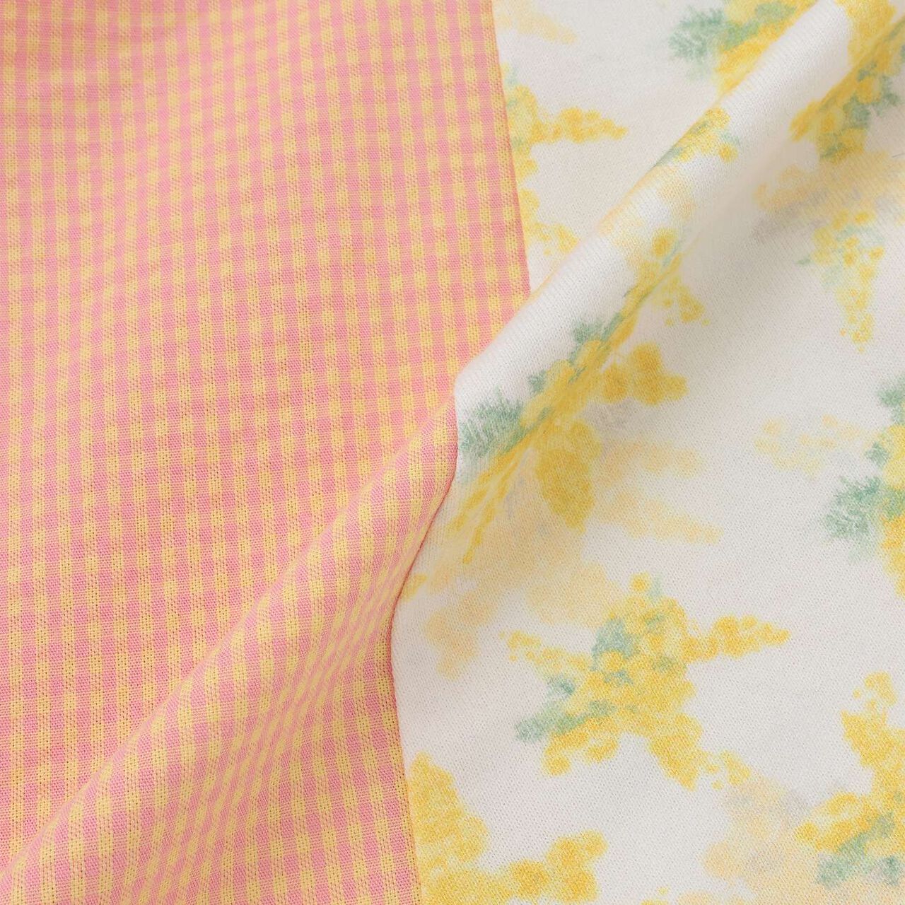 Mimosa Color-Block Tunic,Lemon yellow, large image number 5