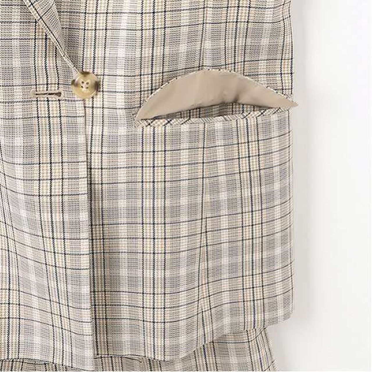 [Graduation Attire] Emblem Jacket and Shorts Outfit Set,Gray, large image number 17