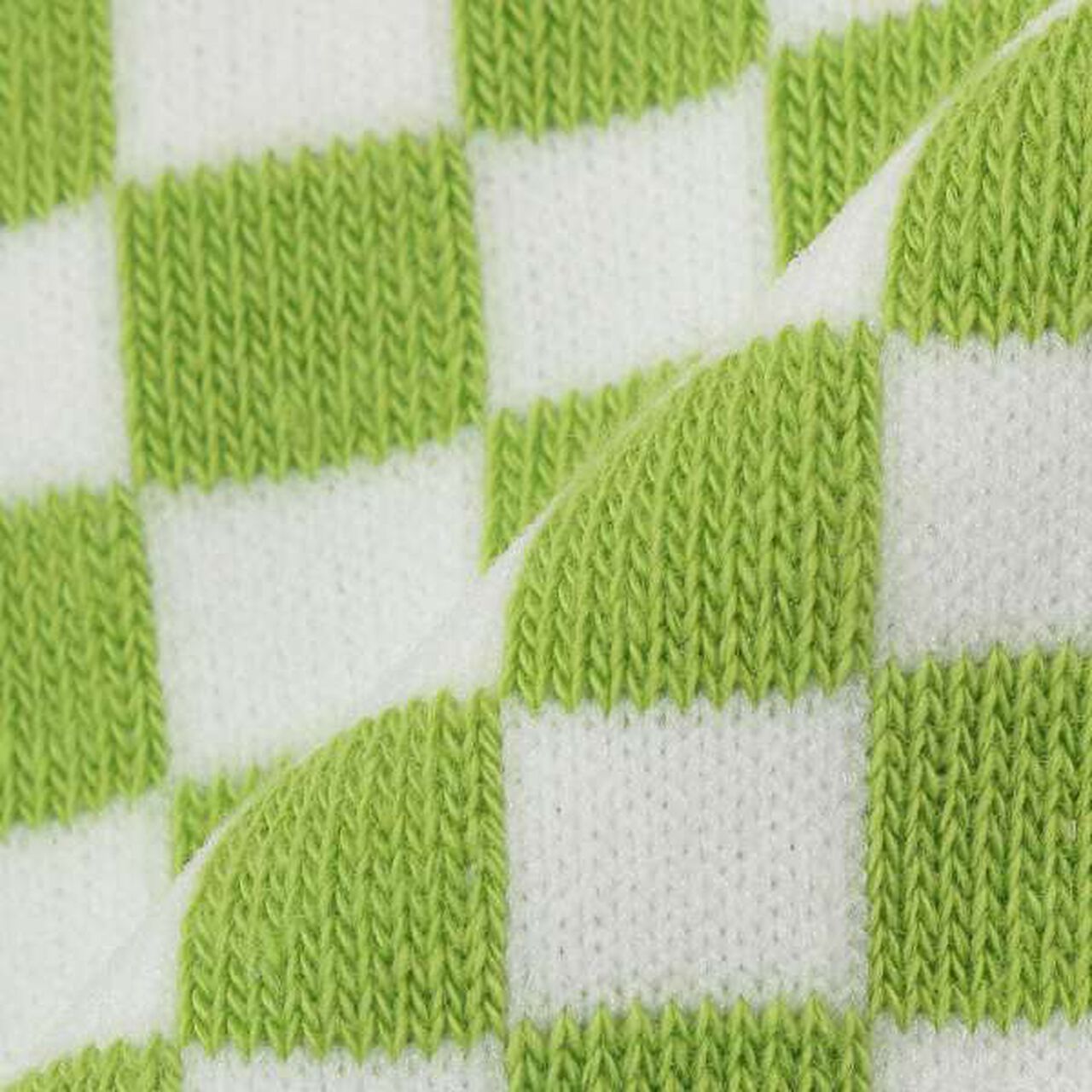 Checker Crew Socks [Made in Japan],Brown, large image number 3