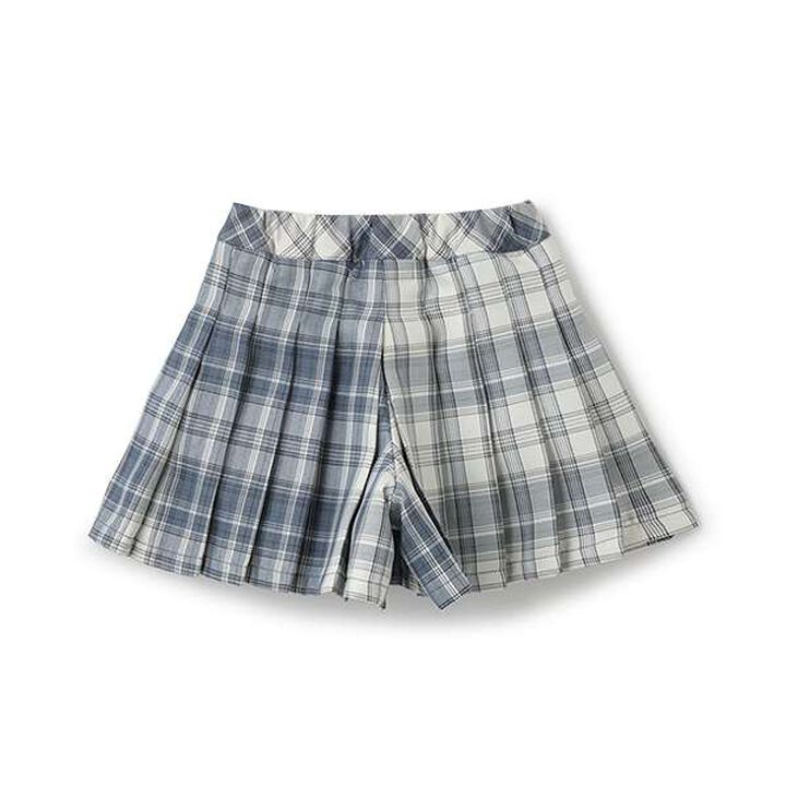 Check Pleats Culottes,Black, medium image number 8