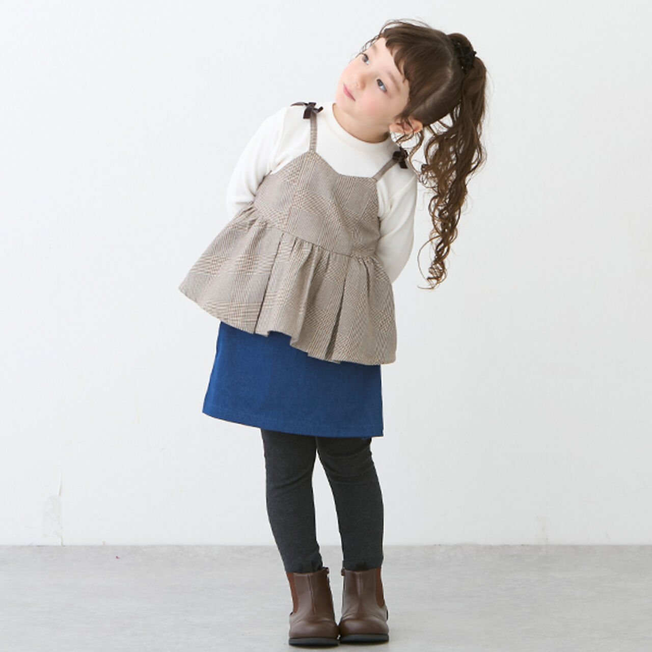 [Link] Check Docking Long Sleeve T (Kids Size),Black, large image number 12