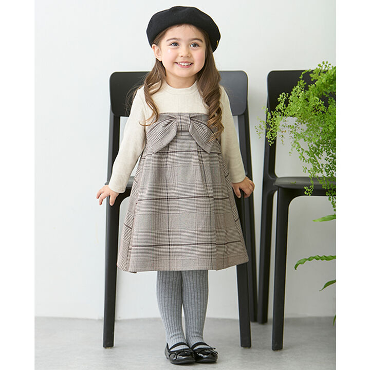 Wool Blend Ribbed Tights,Off white, medium image number 13