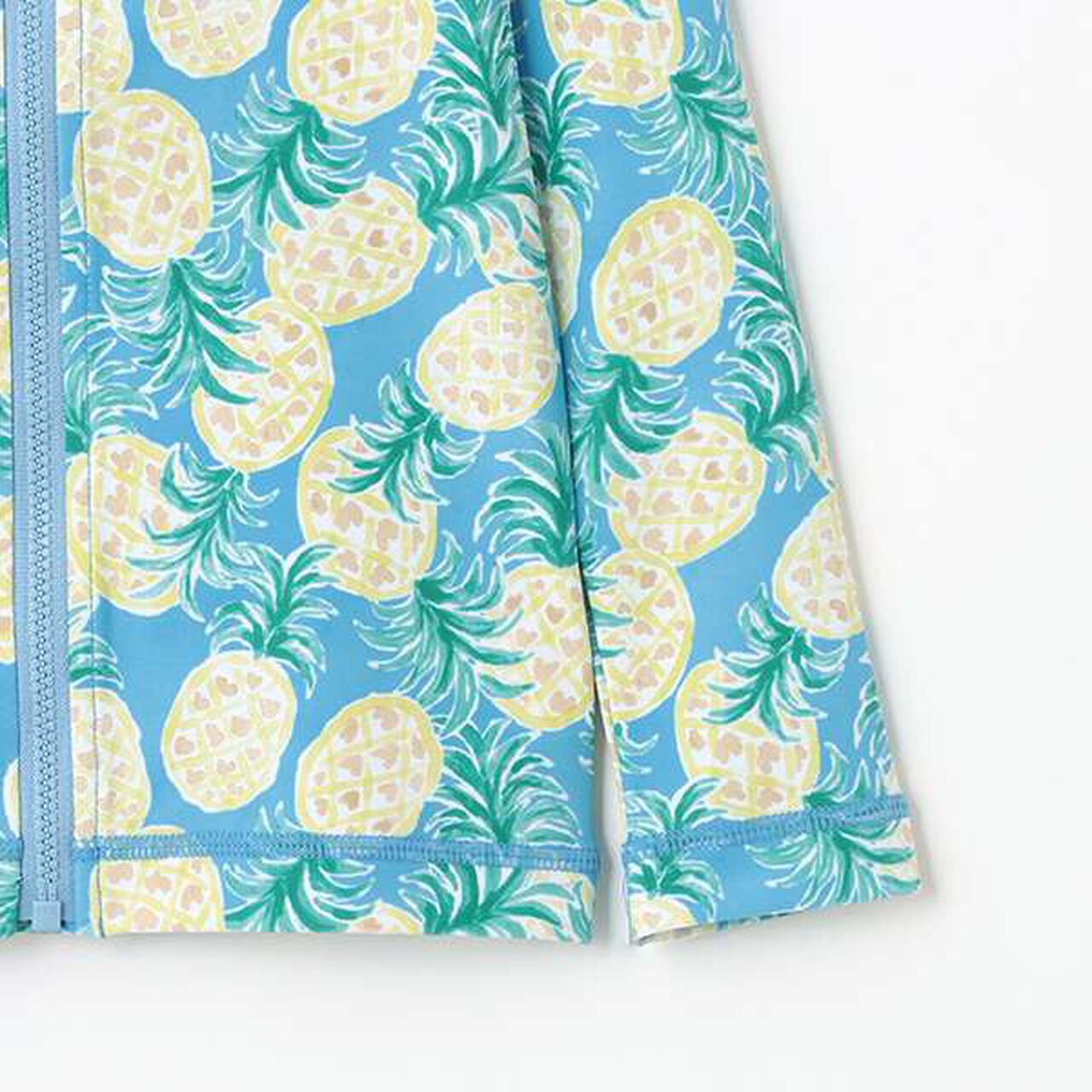 [SWIM] Pineapple Boy's Rash Guard,Blue, large image number 3