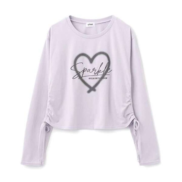 LTXC - Side Drawstring Long T-Shirt,Black, medium image number 2