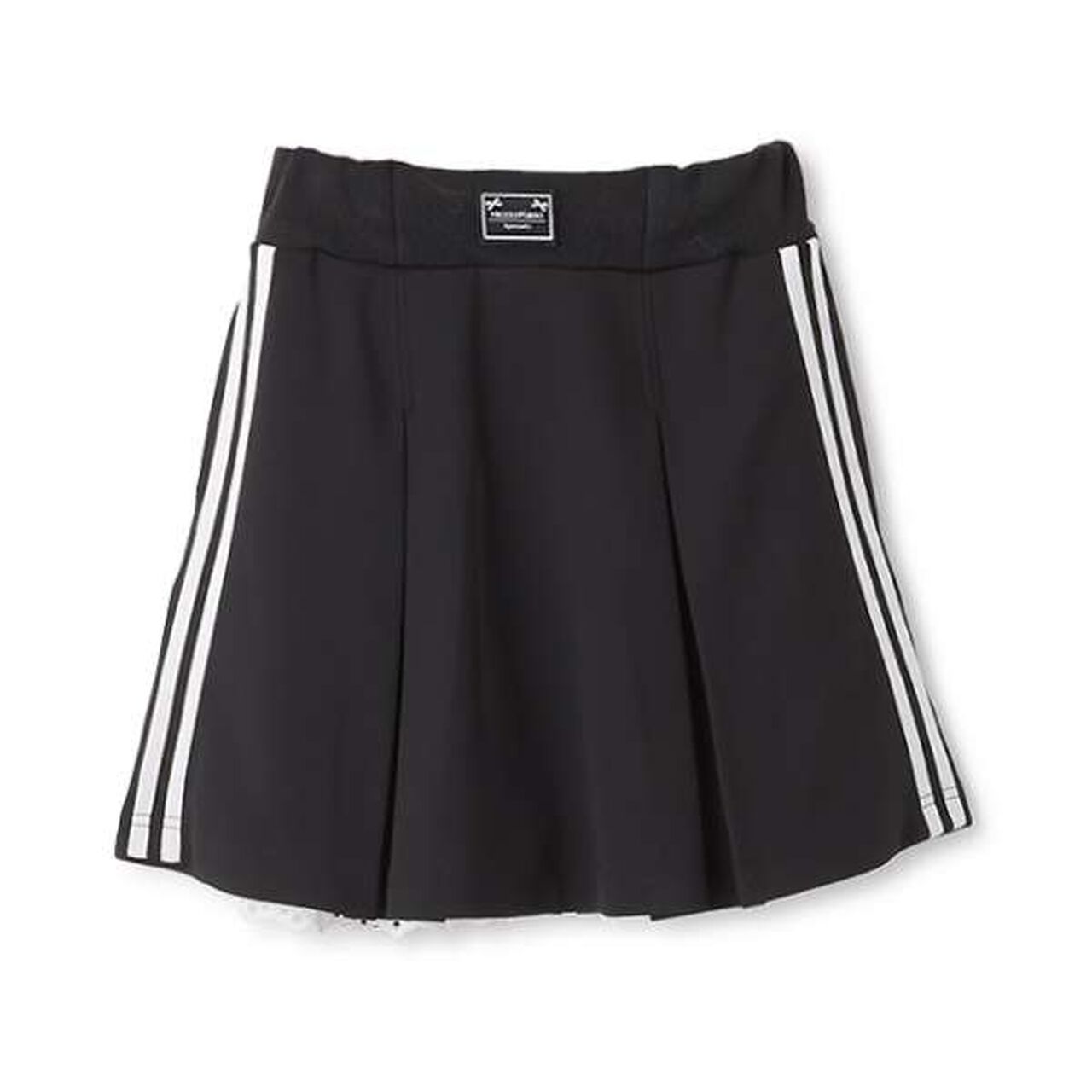 Jersey Skirt & Lace Pants Set,Gray, large image number 14