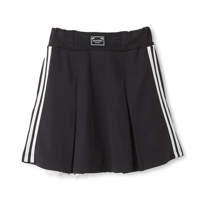 Jersey Skirt & Lace Pants Set,Gray, medium image number 14