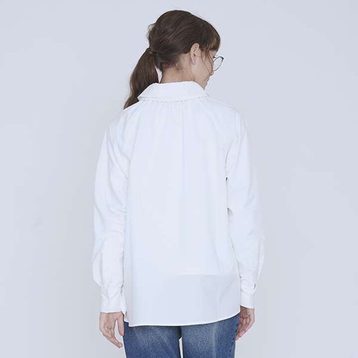 [AMI] Double Lapel Shirt,Sax blue, medium image number 33