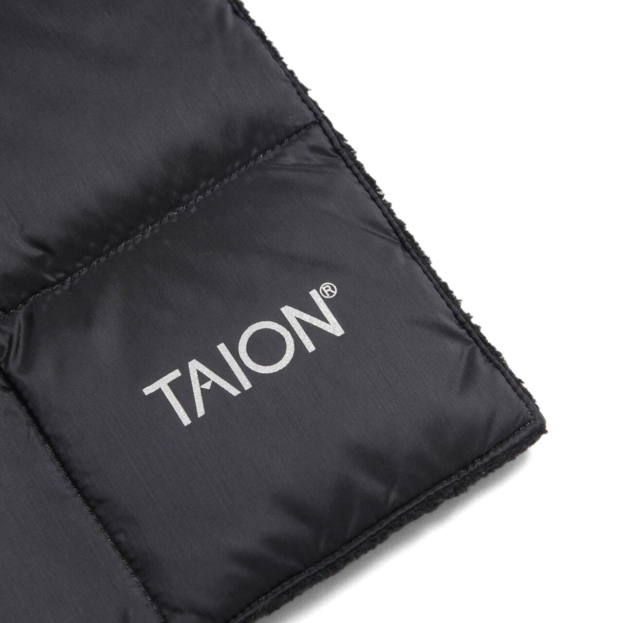 [TAION] Down Scarf,Gray, large image number 3