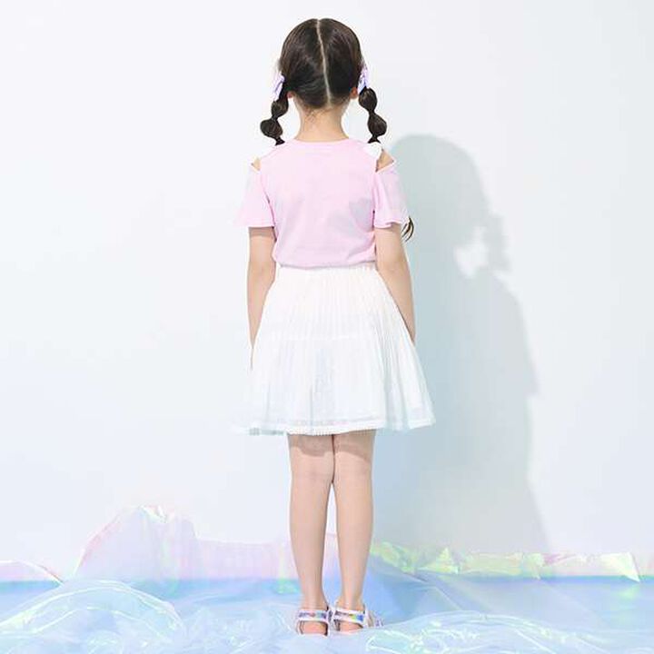 Accordion Pleated Skirt with Shell Pouch,Mint, medium image number 11