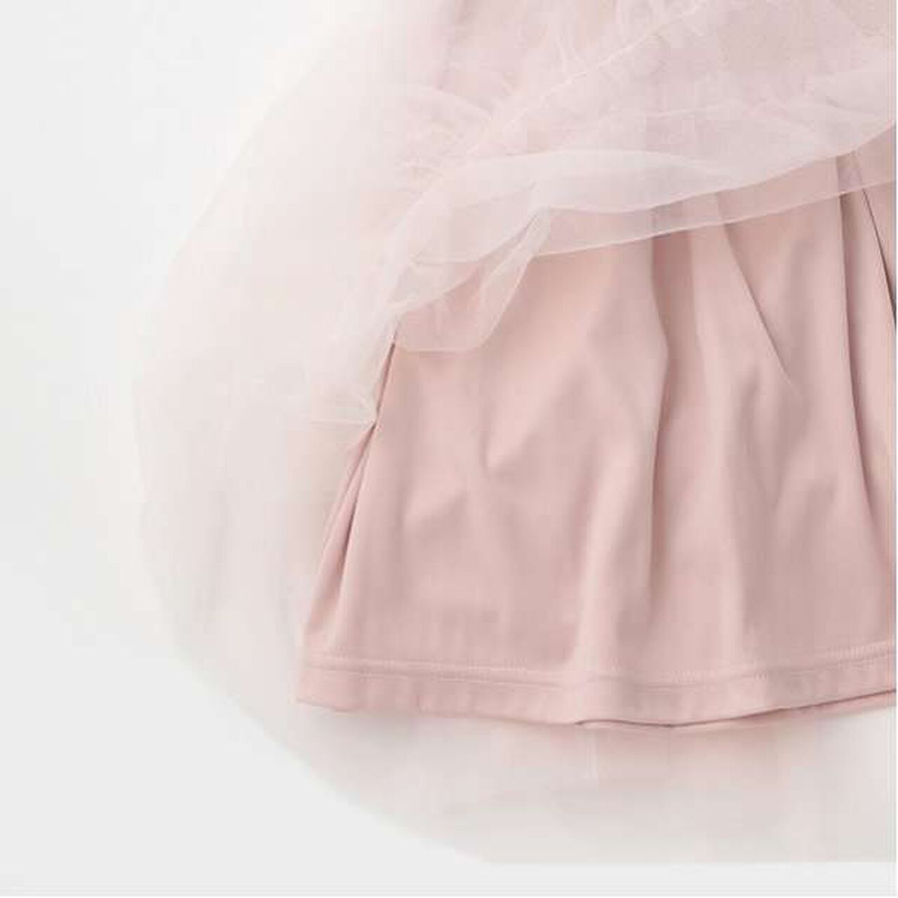 Fluffy Frill Tulle Skirt,Black, large image number 12