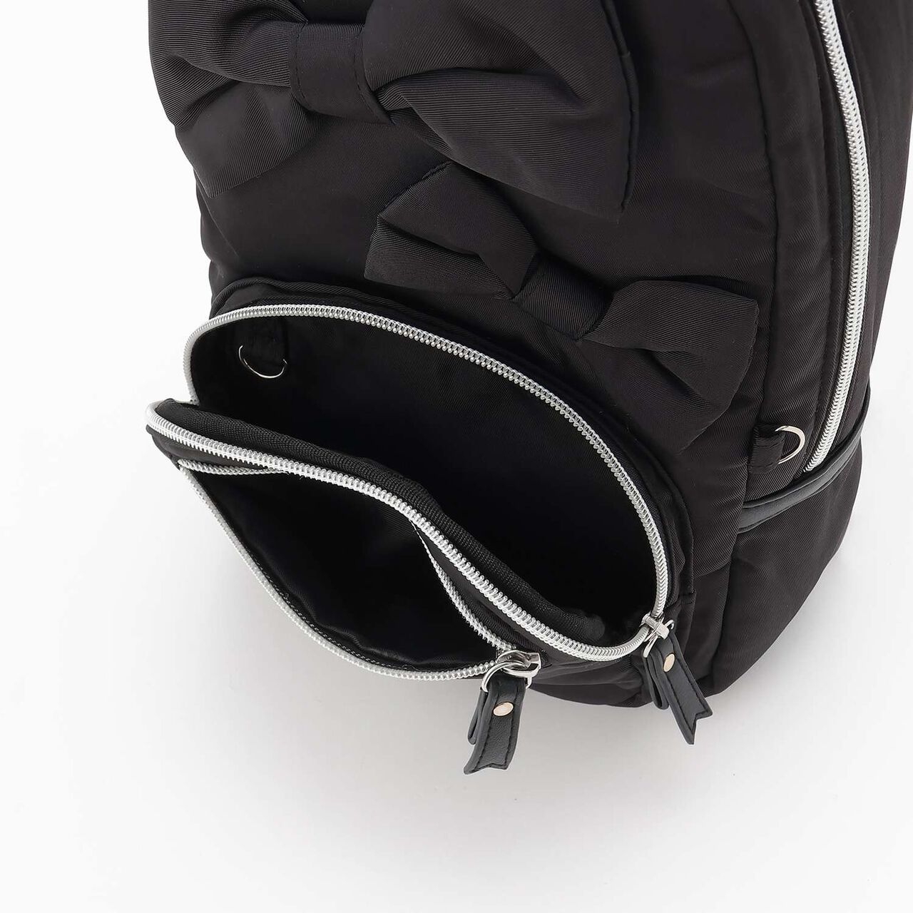 Twin Ribbon Sling Bag,Light blue, large image number 10