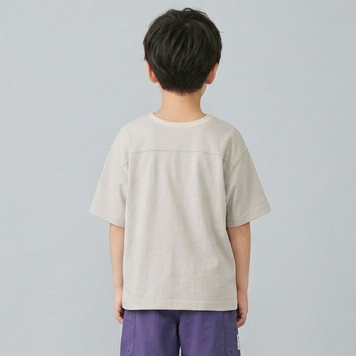 [100% Cotton] Everyday Favorite! Short Sleeve T-Shirts (2-Piece Set) [Kids, Boys & Girls],Milky white, medium image number 21